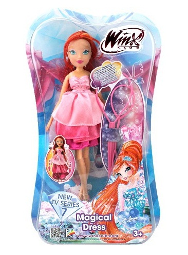 Кукла Winx Club - Волшебное платье - Bloom  